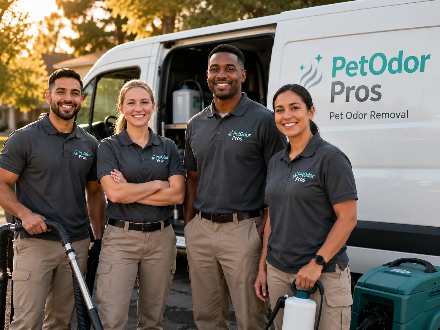 Pet Odor Removal team serving Rhame, ND